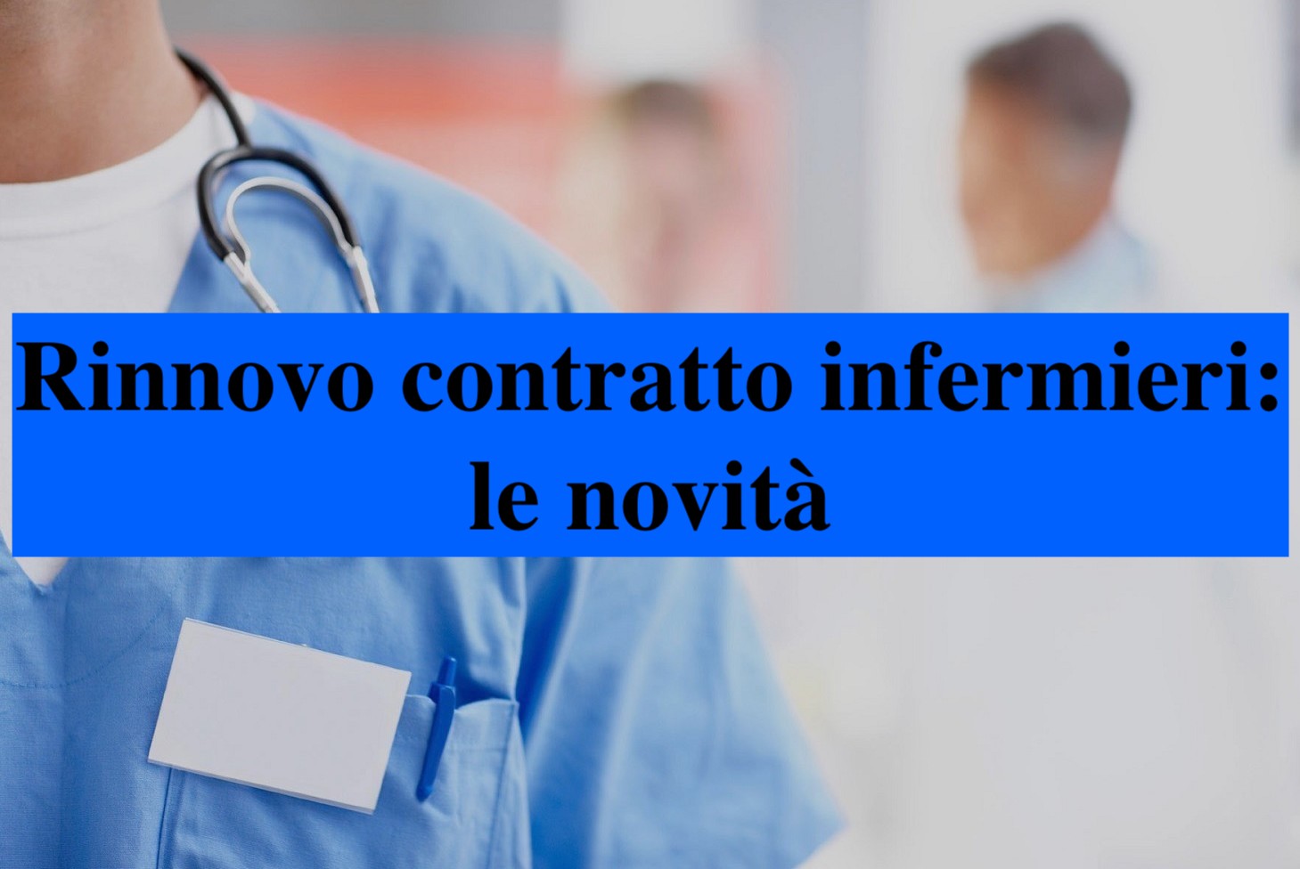 Nuovo Contratto. NurSind Chiede Area Specifica Infermieri E Nuovi ...